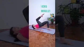 Stop recurring hip and back pain with yoga & pilates #pilatesmatwork #hippainrelief #gentleyoga