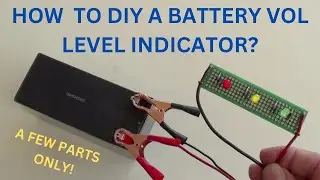 DIY Battery Voltage Level Indicator
