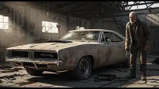ASMR Car Restoration Full Rebuild of Dodge Charger R/T 1969 from Abandoned Condition to Looking New
