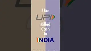 Did UPI Kill Cash In India? #shorts #upi #finance #financeshorts #indianrupee