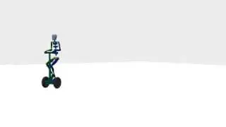 Biped on Gyropod