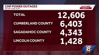 Power outages climb in Maine during Christmas Eve snowstorm