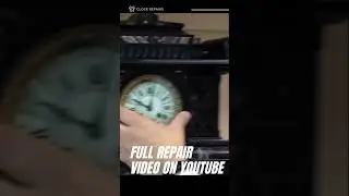 Michael Taher Repairing Antique Clock | taharajewelry | Antique Clock Restored