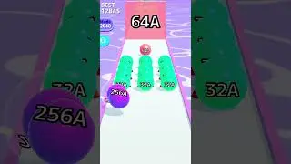Ball Run 🥎 2048 Infinity Mode New Update Gameplay Part 257