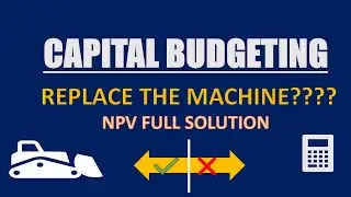 Machine Replacement Decision using NPV | Numerical with step-by-step explanation | Finance |