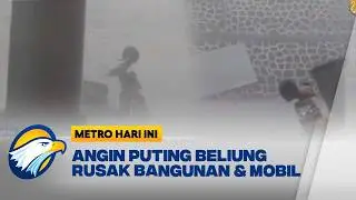 Detik-detik Angin Puting Beliung Terjang Kabupaten Bogor - [Metro Hari Ini]