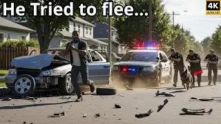 Insane Moments When High-Speed Police Chase Turns Into a Shooting| dashcam
