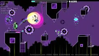 virtual collapse by teamuprising 100% | geometry dash 2.2 (extreme demon #123)