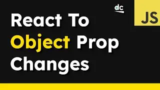 How to React to When an Object Changes in JavaScript