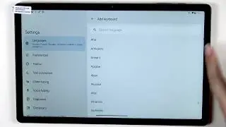 TECLAST T50 Pro &ndash; How to Change Keyboard Language
