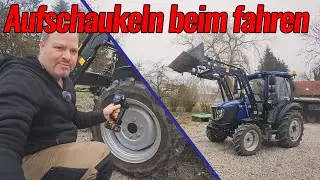 Traktor H&uuml;pfen - Aufschaukeln beim fahren | Lovol M504