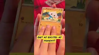Get excited for a giveaway! Big pull!! #pokemon  #pok&eacute;moncardopening #tcg #pokevit #7daychallenge