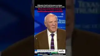 #Billionaire #BarryDiller had some choice words on #DonaldTrump's latest scam, #TruthSocial (#DJT).