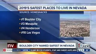 Boulder City ranked safest place to live in NV
