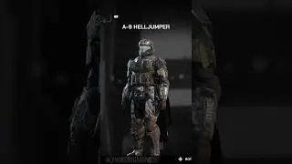 Helldivers 2 All HALO ODST Legendary Warbond Armor Sets #helldivers2