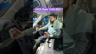The 2025 Ram 1500 REV all-electric truck has an amazing interior! #electriccar #car #truck #ram
