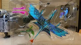 Neytiri & Banshee Avatar McFarlane Toys World Of Pandora (Way Smaller Version)✅😃🎥