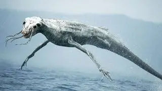 REAL Creatures Filmed Emerging From the Ocean During Storms