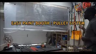 Easy Paint Booth: Pulley System