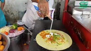 LOADED GINI DOSA || MUMBAI STREET FOOD || @ RS. 120/-