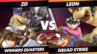Glitch Infinite Winners Quarters - ZD Vs. LeoN - SSBU Ultimate Tournament