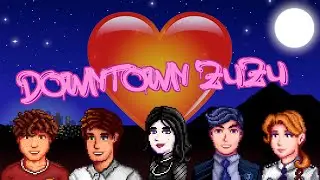 Downtown Zuzu Characters | Stardew Valley Heart Events