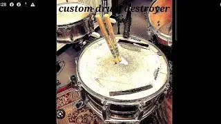 GOING FOR IT ON A TUESDAY. custom drum destroyer at haus of yarga 4/18/23!