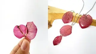 Biojóia Fácil com Flores Naturais *Sem molde*