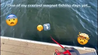THIS SPOT IS RIDICULOUS! 😳 (magnet fishing)