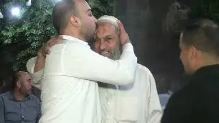 افراح الشياب العريس طارق ج4 الفنان اسماعيل و خضر المغتري مع مركز شام