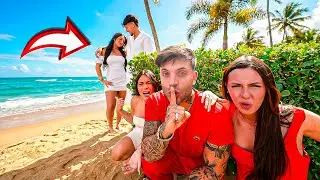 Flagrei um Casal Novo no Meio do Esconde Esconde!! *expulsos da tropa