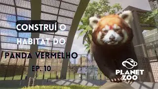 O PANDA VERMELHO chegou ao ZOO| Planet Zoo 2025 Gameplay PTBR