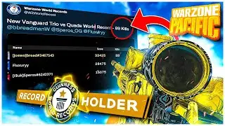 this Bren Helped Me Break the TRIOS WORLD RECORD for WARZONE PACIFIC CALDERA