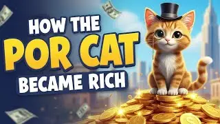 HOW the poor cat became rich. #cat #catai #story