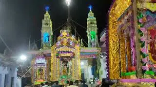 காமநாயக்கன்பட்டி புனித பரலோக மாதா 8ம் திருவிழா சப்பரபவனி...2023