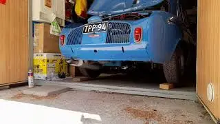 Dauphine 'proto' new exhaust