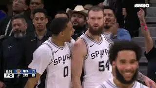 Sandro Mamukelashvili career-high 34 points vs. Knicks (19.03.2025) - MSG Feed