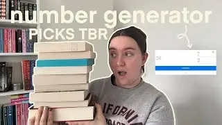 random number generator picks my end of year tbr 📖🫣