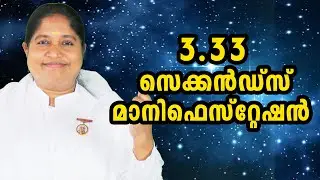 3. 33 Seconds Manifestation | BK Sheeba