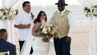 Cabo destination wedding #BrownsDownTheAisle