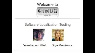 Software Localization Testing :: IMUG 2017.05.18