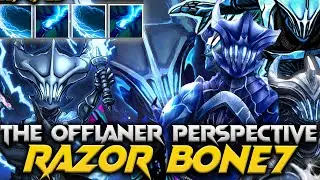 New Patch 7.37b - bOne7 Razor The Offlaner - Dota 2 Pro Gameplay #razor #bone7