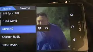 MyGica T230C with PadTV HD and indoor antenna in Budapest 12.2017