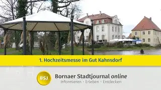 Erste Hochzeitsmesse im Gut Kahnsdorf
