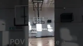 POV you make a three pointer #basketball #threepointers #pov