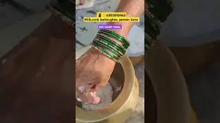 🐃# స్వచ్ఛమైన పూసలాంటి గేదె నెయ్యి😍#🍯100% pure buffalo ghee # village  ayurvedic ghee# handmade ghee