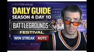 MyTEAM Today: Battlegrounds Festival - Park Win Streak?? KOTC & AH GUIDE | Daily Guide (S4 &ndash; X)