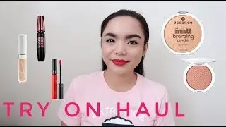 MAKEUP TRY ON HAUL + review | Faith Miquiabas &hearts;