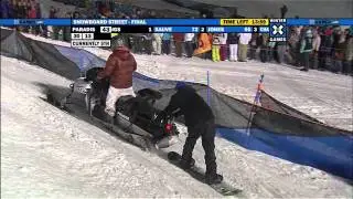 Winter X Games 15 - Louis-Felix Paradis Silver Medal Snowboard Street