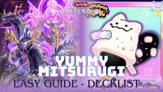 YUMMY MITSURUGI BEST DECK| Easy guide & Deck profile & Ranked Duels | Yu-Gi-Oh! Master Duel